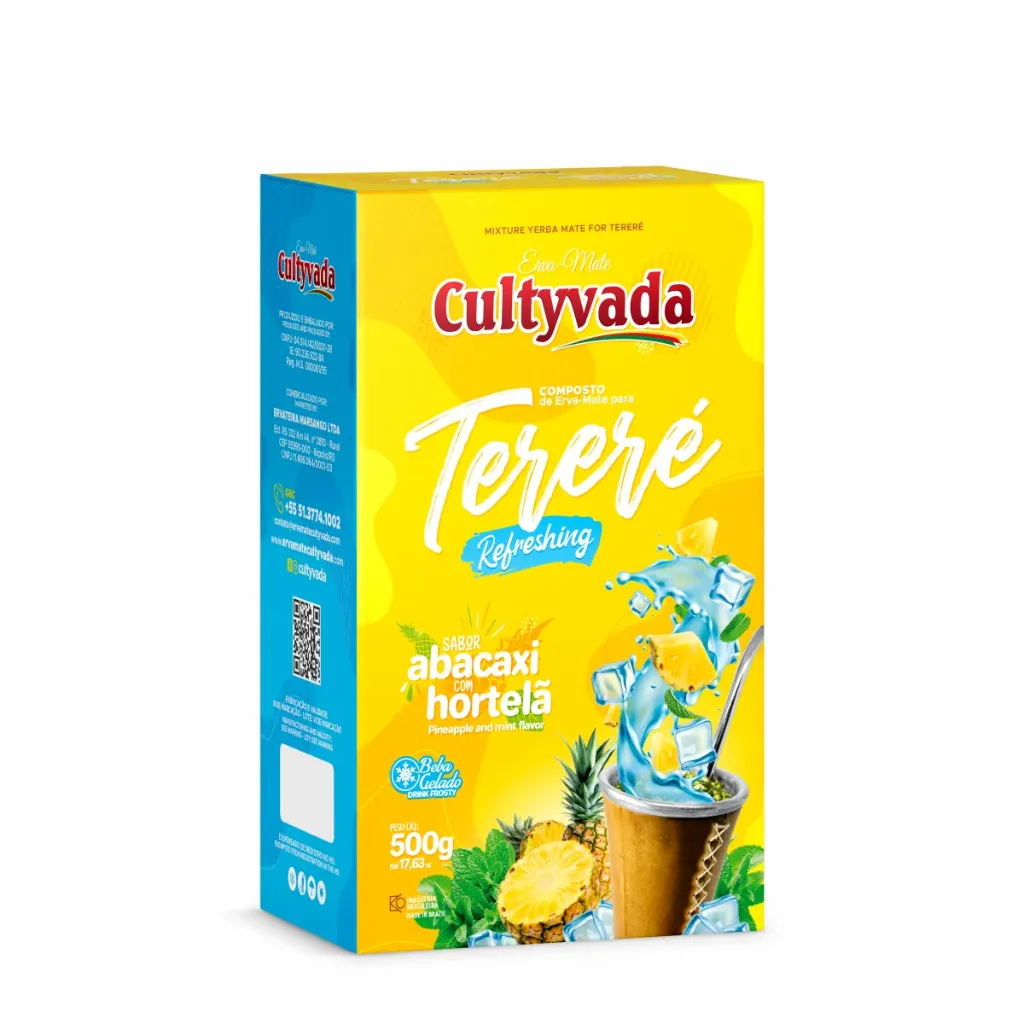 pineapple and mint flavor